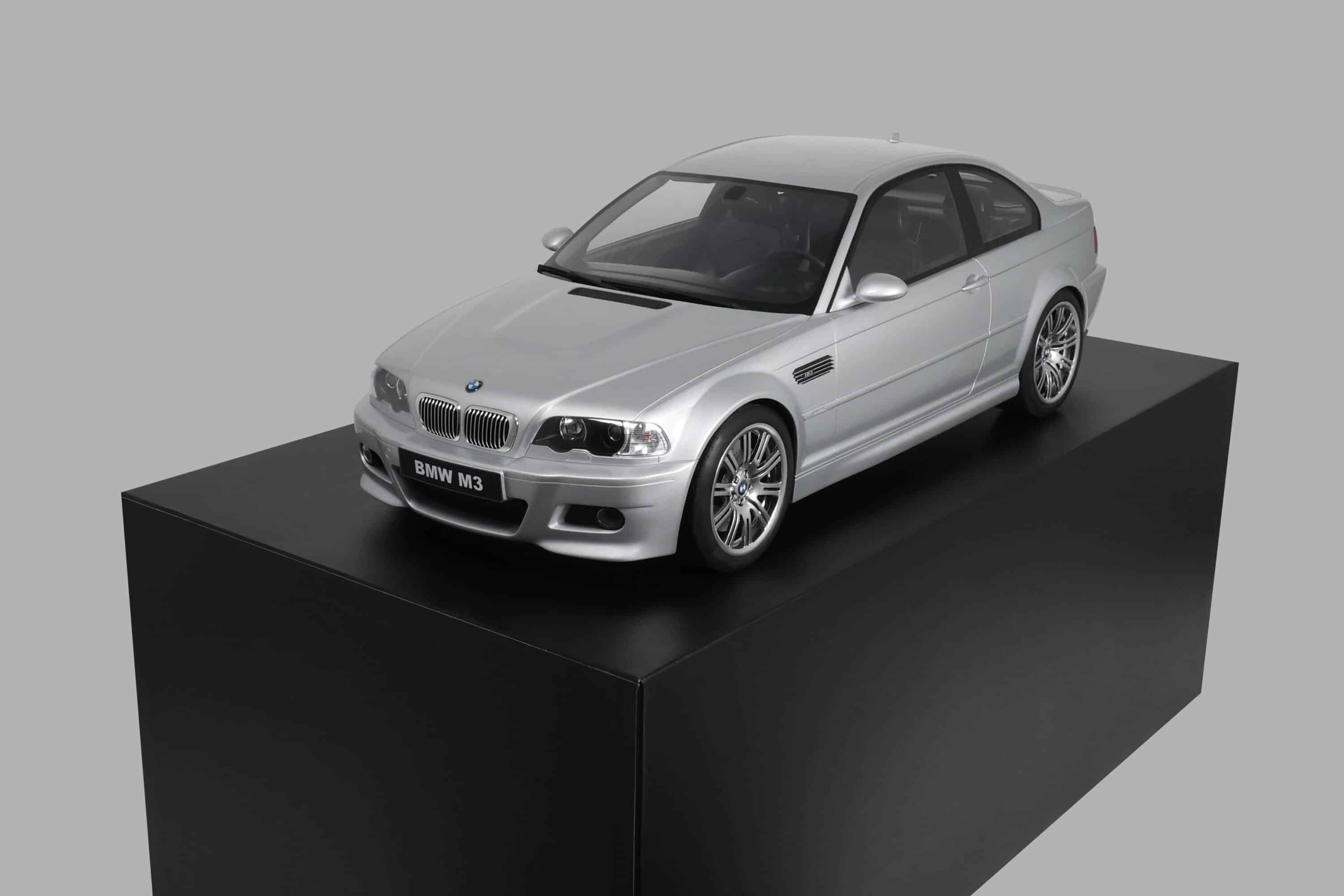 GT Spirit 1:8 BMW M3 E46 Silver 2003 (GTS801501) Limited Edition Resin Model 4 GT Spirit 1:8 BMW M3 E46 Silver 2003 (GTS801501) Limited Edition Resin Model - Image 4