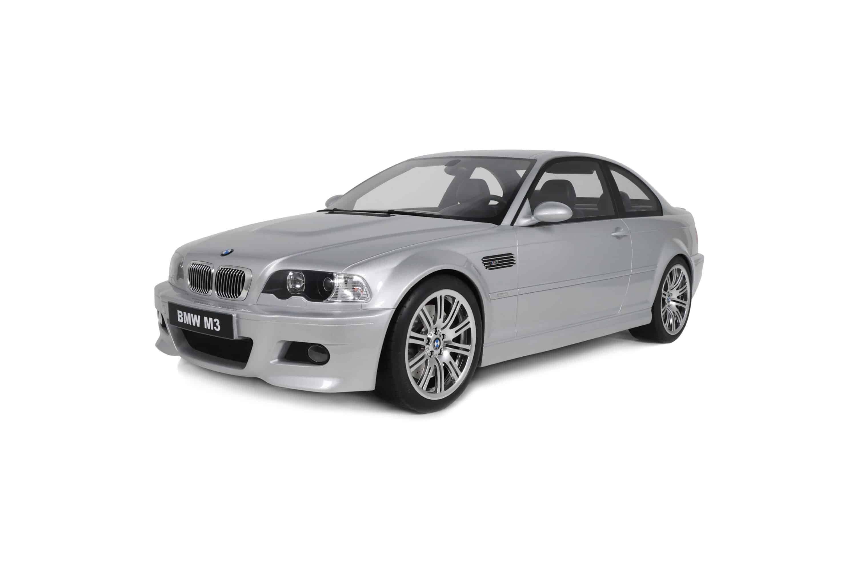 GT Spirit 1:8 BMW M3 E46 Silver 2003 (GTS801501) Limited Edition Resin Model 2 GT Spirit 1:8 BMW M3 E46 Silver 2003 (GTS801501) Limited Edition Resin Model - Image 2