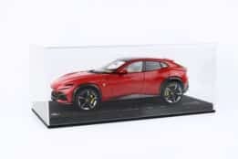 BBR - 1:18 Ferrari Purosangue Diecast Panoramic Roof Rosso Corsa (Luxury Pack) - Limited Edition Diecast Model