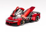 BBR - 1:18 Ferrari F80 Rosso Supercar Red 2025 Launch Edition - Full Openings - Diecast Model