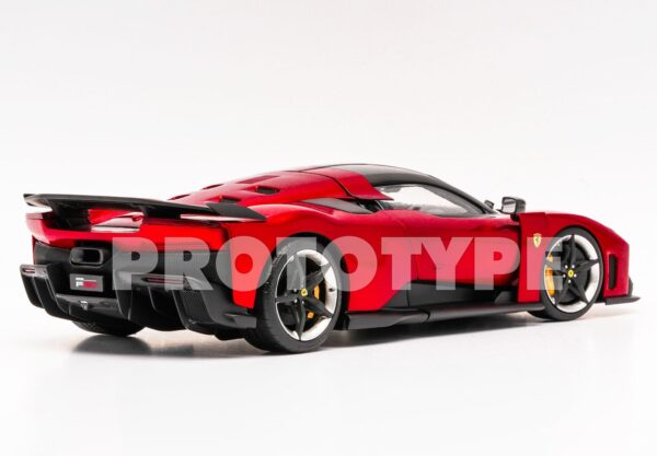 BBR - 1:18 Ferrari F80 Rosso Supercar Red 2025 Launch Edition - Full Openings - Diecast Model