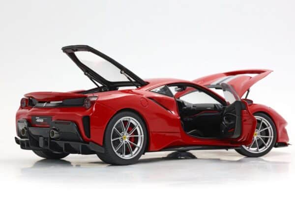 BBR 1:18 Ferrari 488 Pista Rosso Corsa - with Stripe (HE180055DIE) Limited Edition Diecast Model (Luxury Pack) 9 BBR 1:18 Ferrari 488 Pista Rosso Corsa - with Stripe (HE180055DIE) Limited Edition Diecast Model (Luxury Pack)