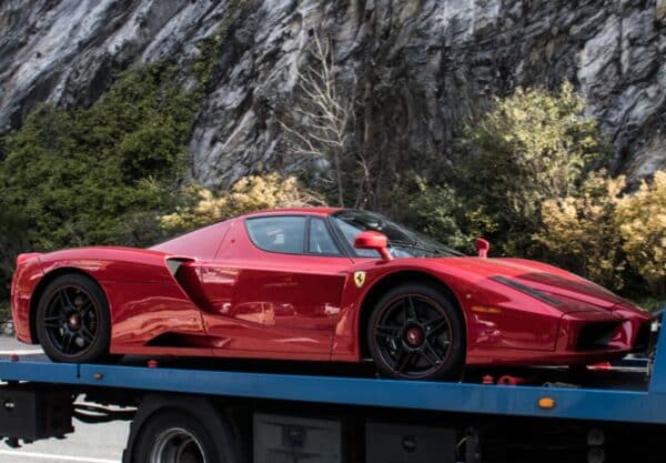 BBR 1:18 Ferrari Enzo F1 2007 Red - Red & Black Wheels (HE182554B) Limited Edition Diecast Model (Polyfoam Edition)