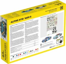 Heller 56745 Alpine A110 1600S Gift Set