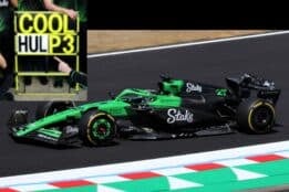 Hulkenberg first podium british gp 2025 stake c45