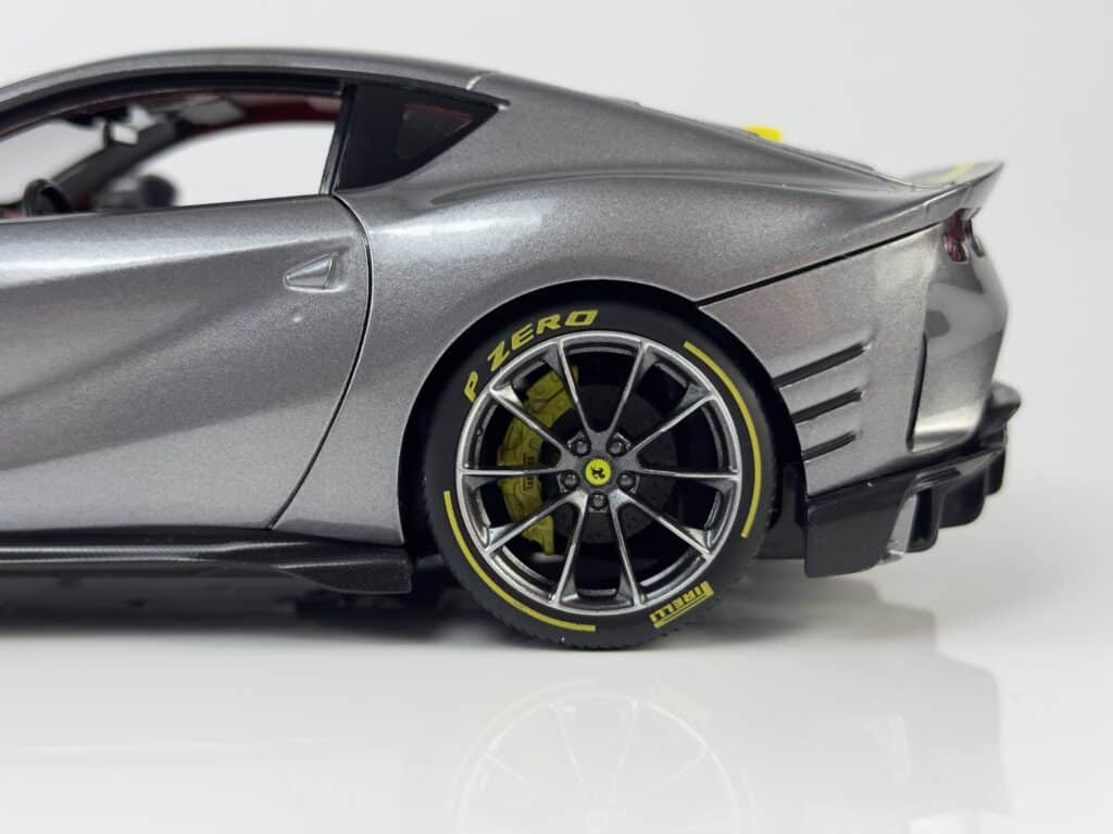 rear wheel close up photo