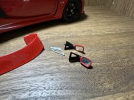 (Damaged) AUTOart - 1:18 Lotus Exige S Red - Diecast Model