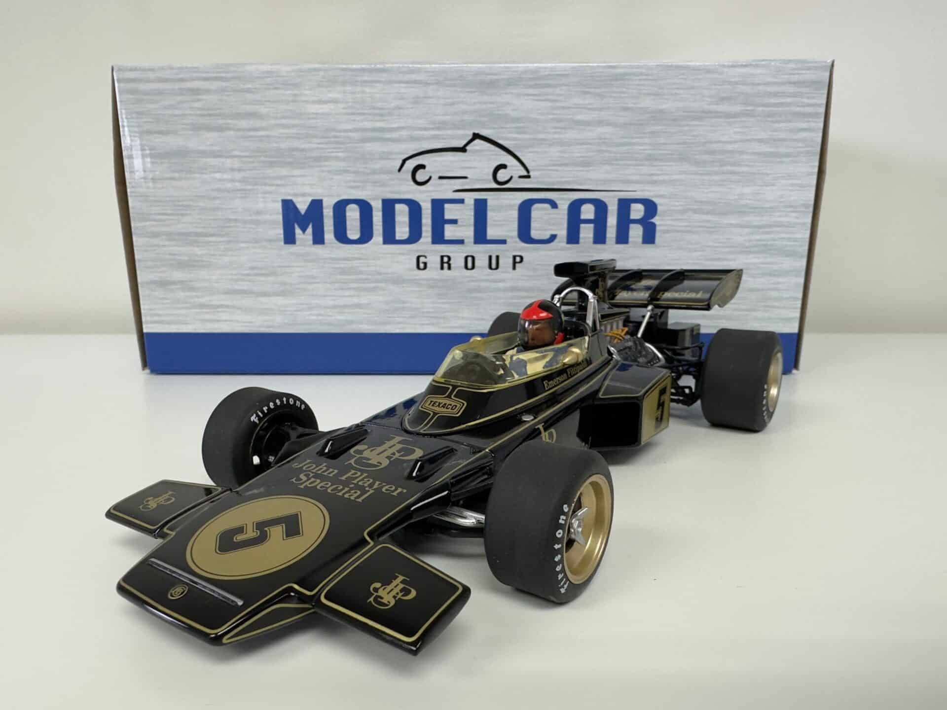Voiture F1 Lotus 72D Emerson Fittipaldi 1972 - Modèle 1/24 En Métal Ixo - Pour Collectionneurs