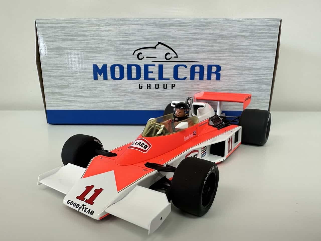 MCG 1:18 McLaren M23 Malboro James Hunt 1976 French Grand prix diecast model car