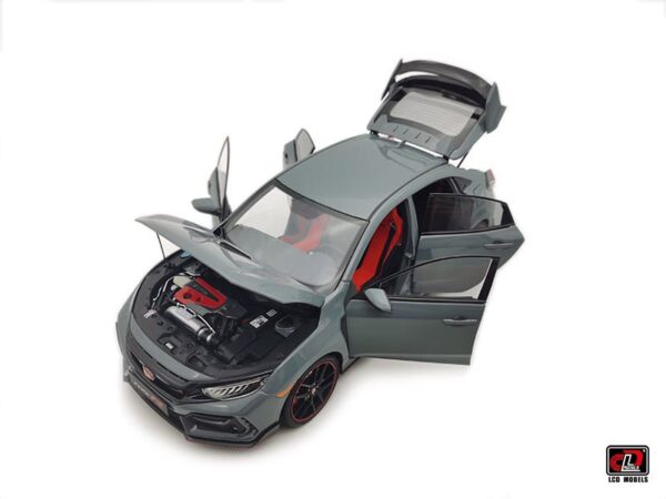 LCD Models Honda Civic Type R Grey 1:18 scale diecast model car 18005GY