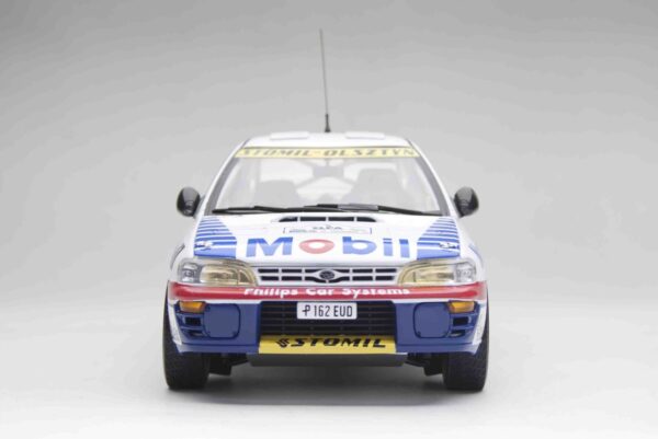 Sun Star 5519 1:18 Subaru Impreza 555 5 Alpa Rally Diecast Model 1997