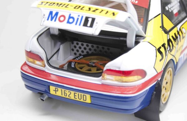Sun Star 5519 1:18 Subaru Impreza 555 5 Alpa Rally Diecast Model 1997