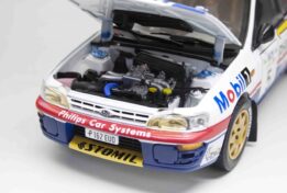 Sun Star 5519 1:18 Subaru Impreza 555 5 Alpa Rally Diecast Model 1997