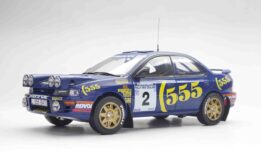 Sun Star 5521 1:18 Subaru Impreza 555 2 McRae New Zealand rally 1994 die cast model