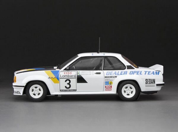 Sun Star - 1:18 Opel Ascona 400 No.3 A.Kullang, B.Berglund Esso Lombard RSAC Scottish Rally 1980 - Limited Edition Diecast Model 11 Sun Star - 1:18 Opel Ascona 400 No.3 A.Kullang, B.Berglund Esso Lombard RSAC Scottish Rally 1980 - Limited Edition Diecast Model