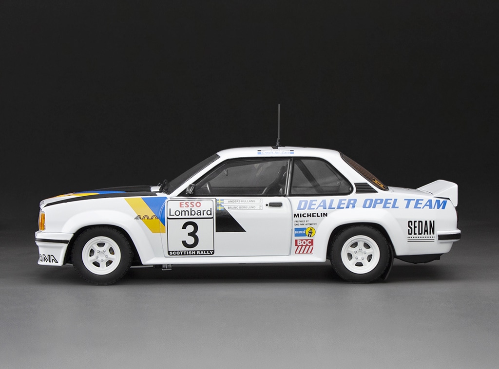Sun Star - 1:18 Opel Ascona 400 No.3 A.Kullang, B.Berglund Esso Lombard RSAC Scottish Rally 1980 - Limited Edition Diecast Model 4 Sun Star - 1:18 Opel Ascona 400 No.3 A.Kullang, B.Berglund Esso Lombard RSAC Scottish Rally 1980 - Limited Edition Diecast Model