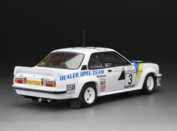 Sun Star - 1:18 Opel Ascona 400 No.3 A.Kullang, B.Berglund Esso Lombard RSAC Scottish Rally 1980 - Limited Edition Diecast Model