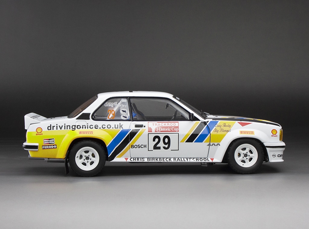 Sun Star - 1:18 Opel Ascona 400 No.29 S.Blomqvist, T.Craig Trackrod Historic Cup 2016 - Limited Edition Diecast Model 7 Sun Star - 1:18 Opel Ascona 400 No.29 S.Blomqvist, T.Craig Trackrod Historic Cup 2016 - Limited Edition Diecast Model
