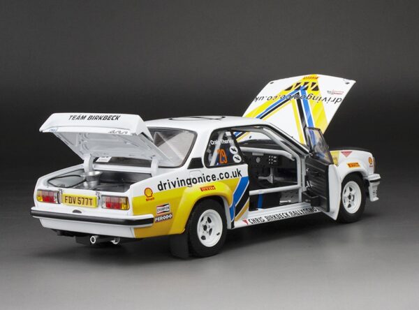 Sun Star - 1:18 Opel Ascona 400 No.29 S.Blomqvist, T.Craig Trackrod Historic Cup 2016 - Limited Edition Diecast Model 11 Sun Star - 1:18 Opel Ascona 400 No.29 S.Blomqvist, T.Craig Trackrod Historic Cup 2016 - Limited Edition Diecast Model