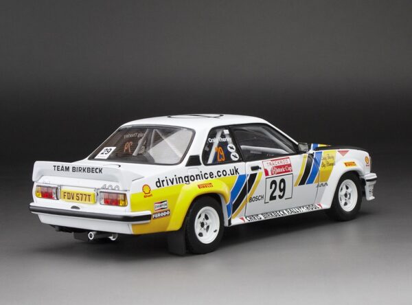 Sun Star - 1:18 Opel Ascona 400 No.29 S.Blomqvist, T.Craig Trackrod Historic Cup 2016 - Limited Edition Diecast Model