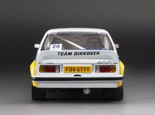 Sun Star - 1:18 Opel Ascona 400 No.29 S.Blomqvist, T.Craig Trackrod Historic Cup 2016 - Limited Edition Diecast Model 17 Sun Star - 1:18 Opel Ascona 400 No.29 S.Blomqvist, T.Craig Trackrod Historic Cup 2016 - Limited Edition Diecast Model
