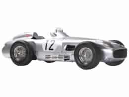 Mercedes-Benz W196 F1 World Champion 1955 Juan Manuel Fangio - 1:8 Scale Diecast Model Kit by Ixo Collections