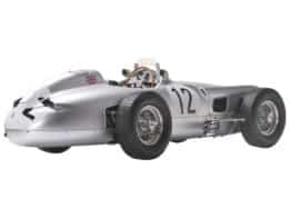 Mercedes-Benz W196 F1 World Champion 1955 Juan Manuel Fangio - 1:8 Scale Diecast Model Kit by Ixo Collections
