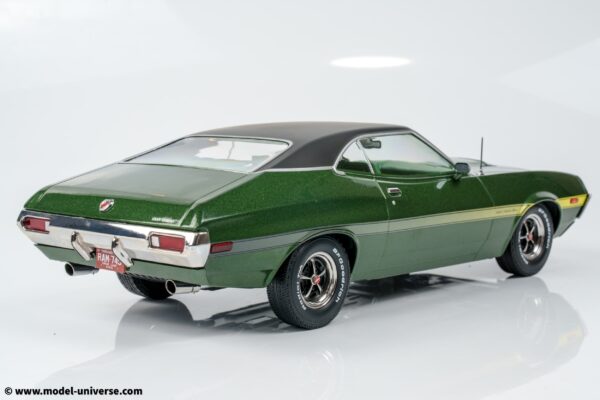 Ixo - 1:18 Ford Gran Torino Sport 1972 "Gran Torino" Movie Dark Green - Diecast Model 10 Ixo - 1:18 Ford Gran Torino Sport 1972