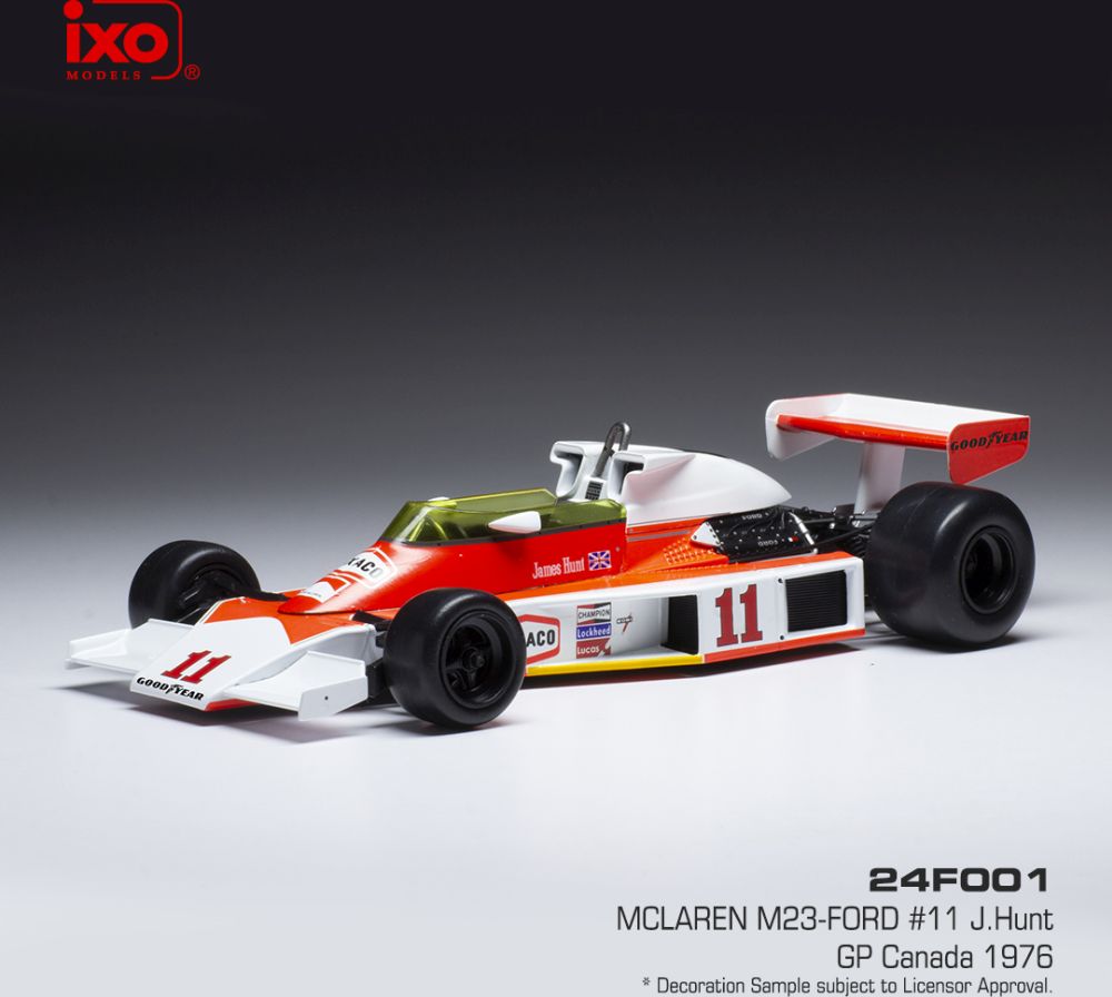 Ixo - 1:24 McLaren M23 #11 Canadian GP 1973 James Hunt