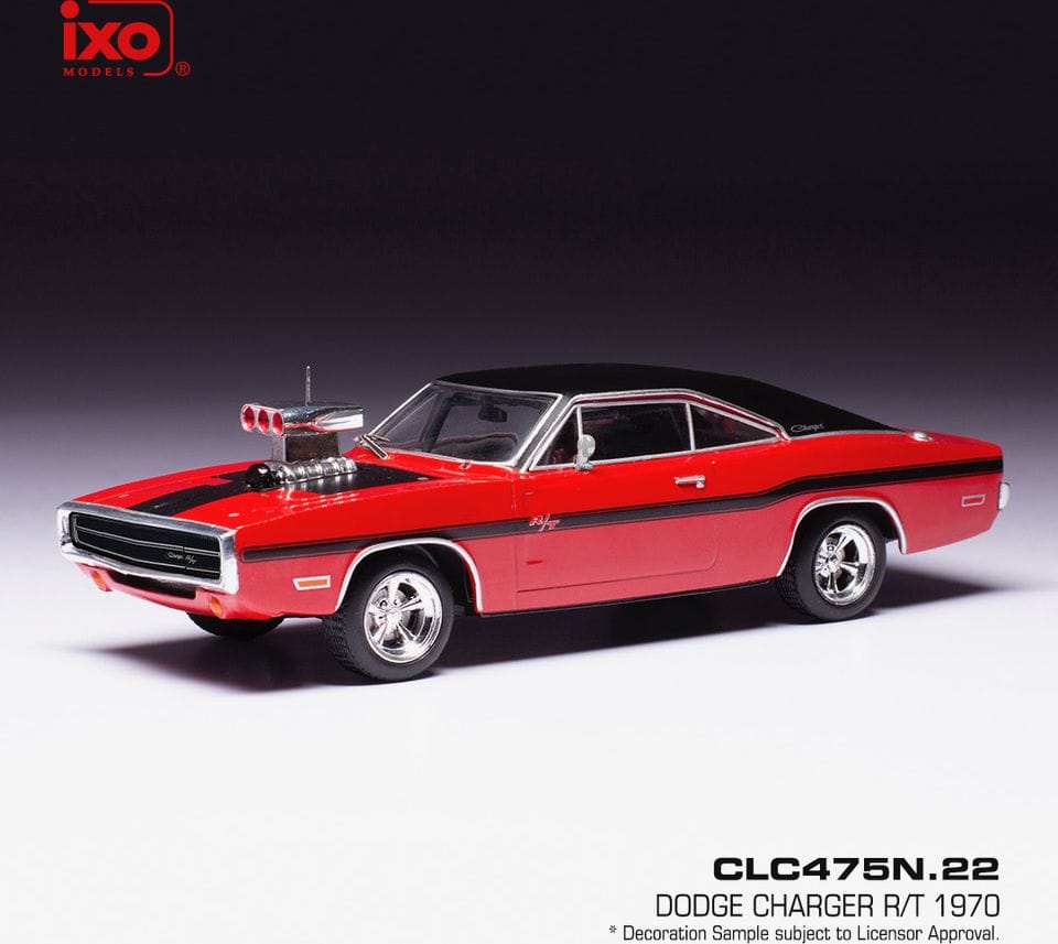 ixo - 1:43 dodge charger r/t red 1970