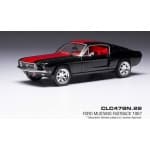 Ixo - 1:43 Ford Mustang Fastback Black/Red 1967