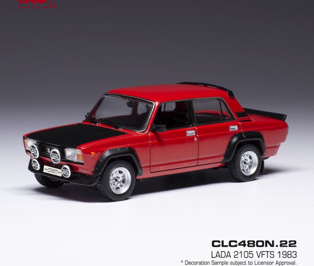 ixo - 1:43 lada 2105 vfts red 1983