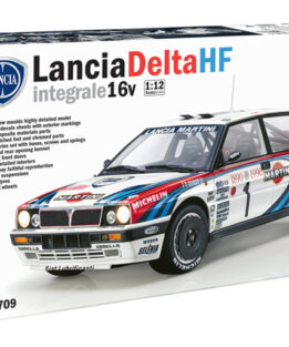 Italeri 4709 1:12 Lancia Integrale HF 16V Rally Car Martini Plastic Model Kit