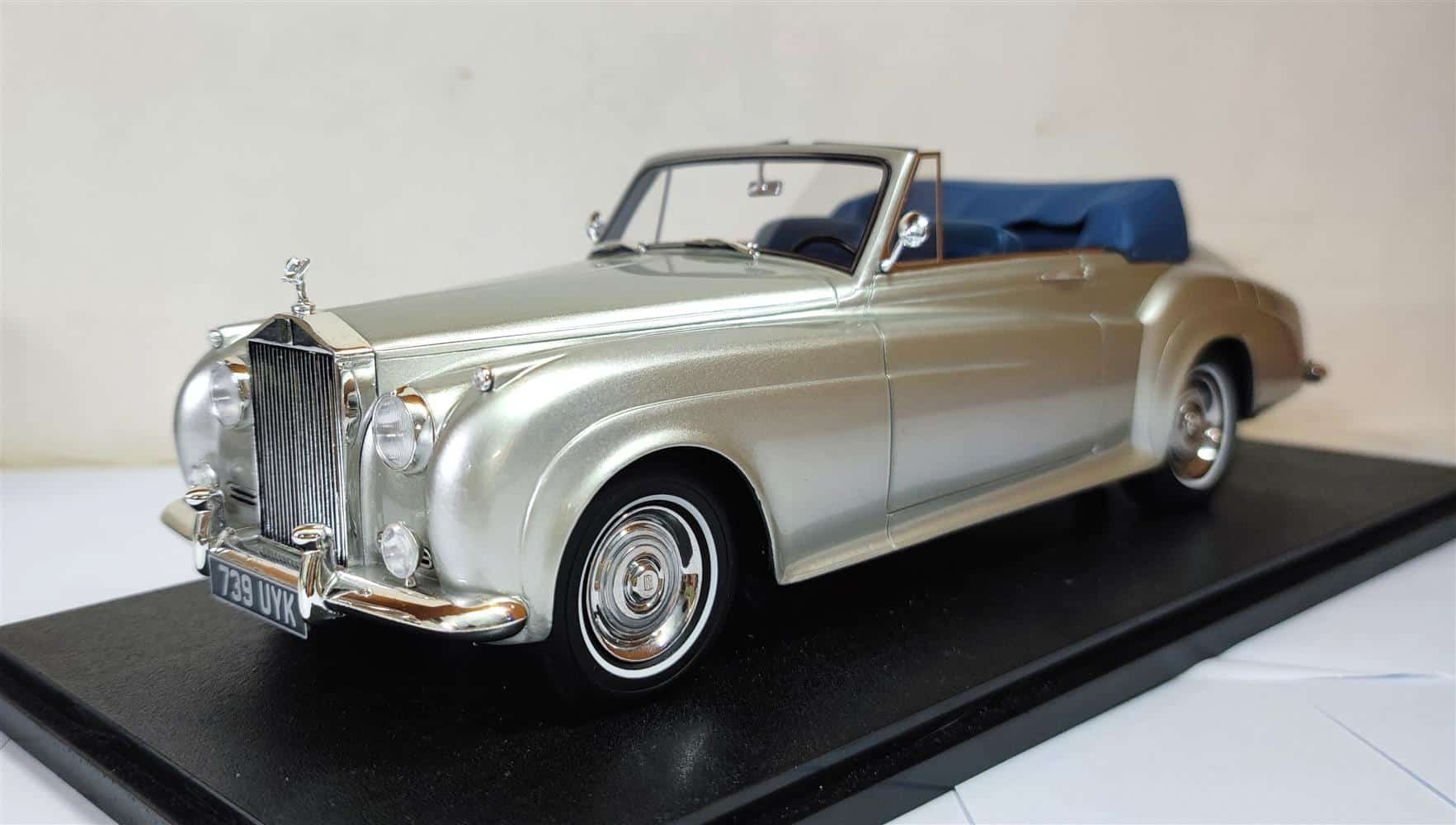 ミニカー SOLIDE ROLLS ROYCE SILVER CLOUD GFCC 1:64 Rolls Royce silver cloud 1965 Diecast Model Car