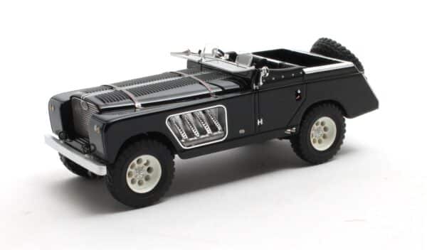 Matrix - 1:43 Land Rover 109 Bell Aurens Longnose Blue Open-Top - Limited Edition Resin Model