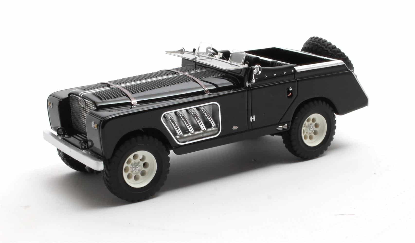 Matrix - 1:43 Land Rover 109 Bell Aurens Longnose Blue Open-Top - Limited Edition Resin Model 1 Matrix - 1:43 Land Rover 109 Bell Aurens Longnose Blue Open-Top - Limited Edition Resin Model