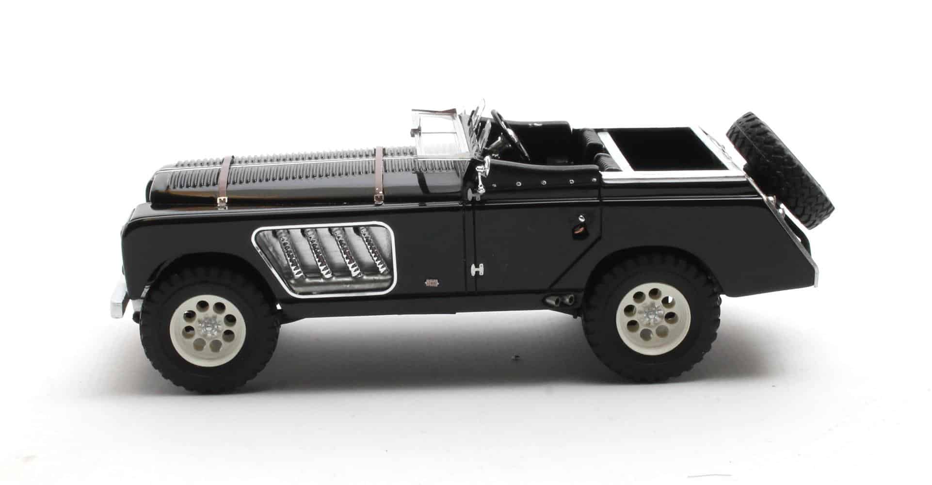Matrix - 1:43 Land Rover 109 Bell Aurens Longnose Blue Open-Top - Limited Edition Resin Model 3 Matrix - 1:43 Land Rover 109 Bell Aurens Longnose Blue Open-Top - Limited Edition Resin Model