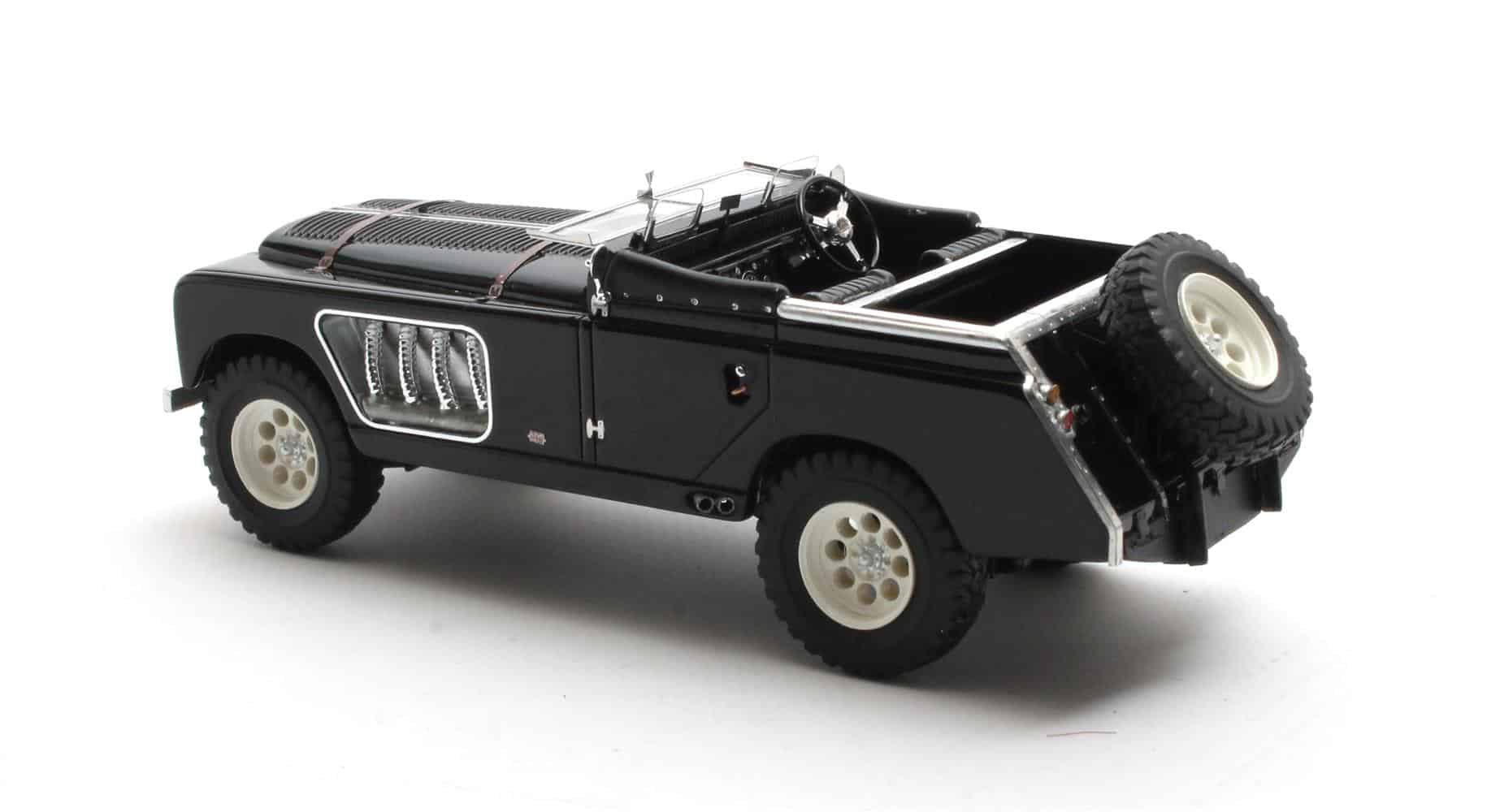 Matrix - 1:43 Land Rover 109 Bell Aurens Longnose Blue Open-Top - Limited Edition Resin Model 4 Matrix - 1:43 Land Rover 109 Bell Aurens Longnose Blue Open-Top - Limited Edition Resin Model