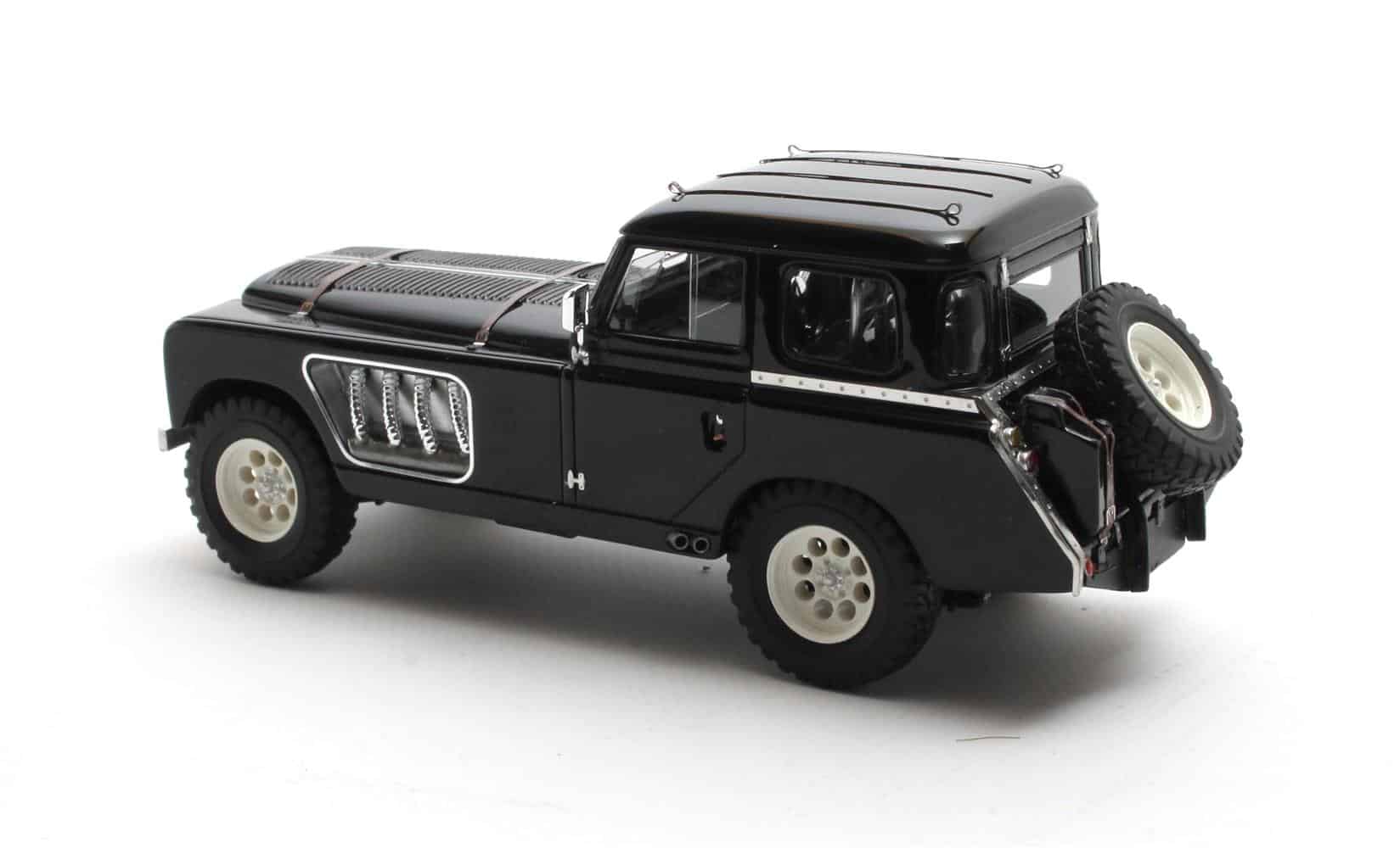 Matrix - 1:43 Land Rover 109 Bell Aurens Longnose Blue - Limited Edition Resin Model