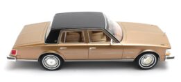 1:18 Cadillac Seville Gold Metallic 1976 - Limited Edition Resin Model by Cult Scale