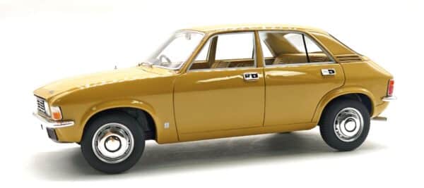 1:18 Austin Allegro 1973 Harvest Gold - Limited Edition Resin Model by Cult Scale