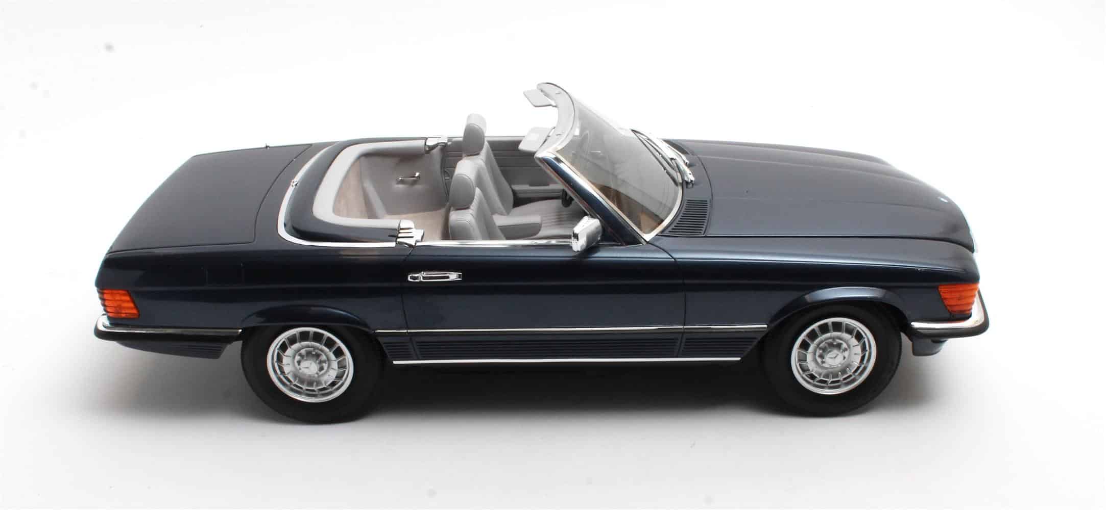 12ART - 1:12 Mercedes-Benz 380SL R107 Lapis Blue Metallic 1979-1985 - Limited Edition Resin Model 6 12ART - 1:12 Mercedes-Benz 380SL R107 Lapis Blue Metallic 1979-1985 - Limited Edition Resin Model