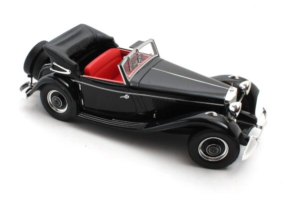 Alternative view of Cult Scale 1:18 Mercedes-Benz 290A Cabriolet 1936 Black (CML180-1) Limited Edition Resin Model