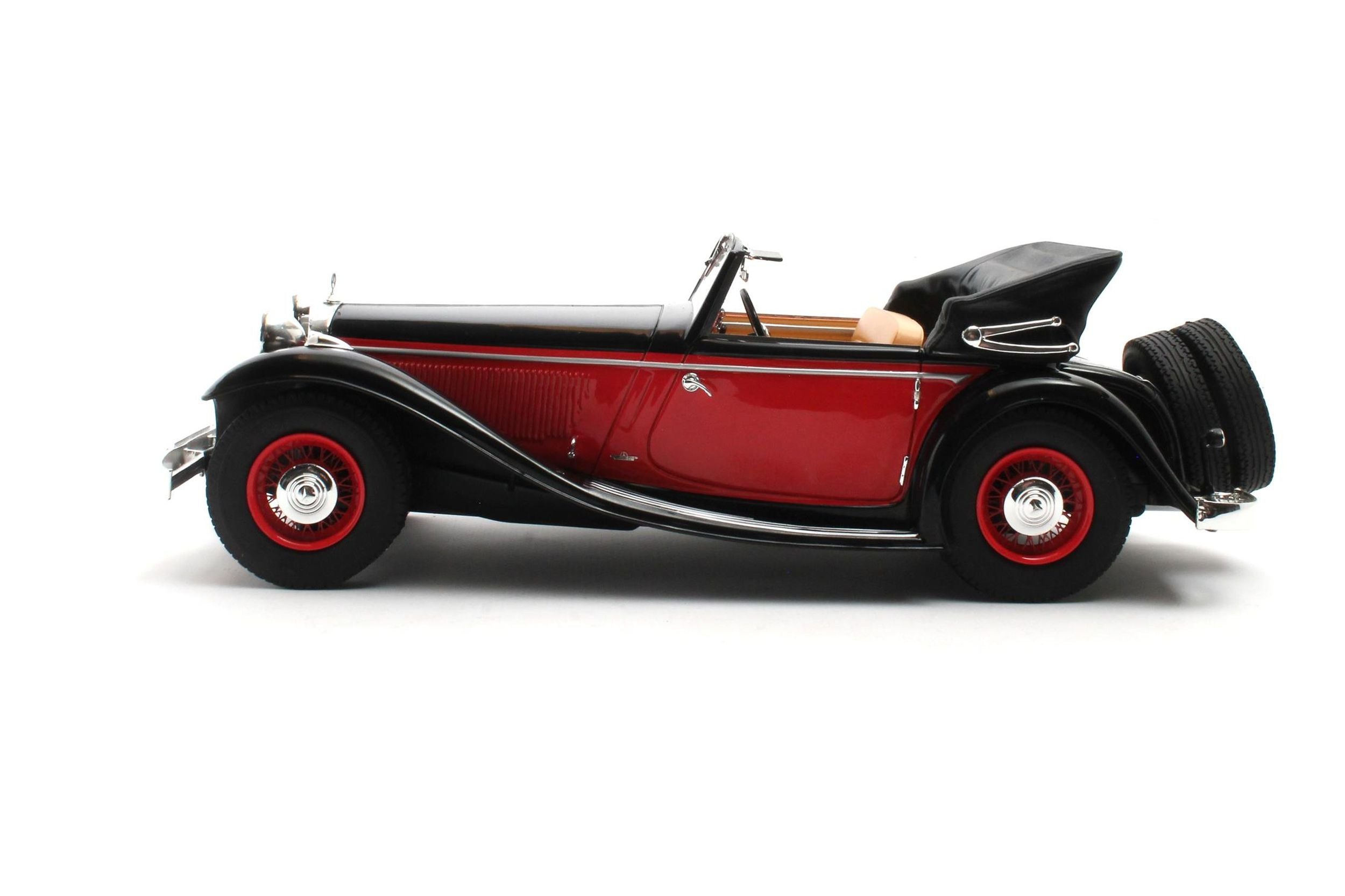 Cult Scale 1:18 Mercedes-Benz 290A Cabriolet 1936 Black/Red (CML180-3) Limited Edition Resin Model 6 Cult Scale 1:18 Mercedes-Benz 290A Cabriolet 1936 Black/Red (CML180-3) Limited Edition Resin Model - Image 6