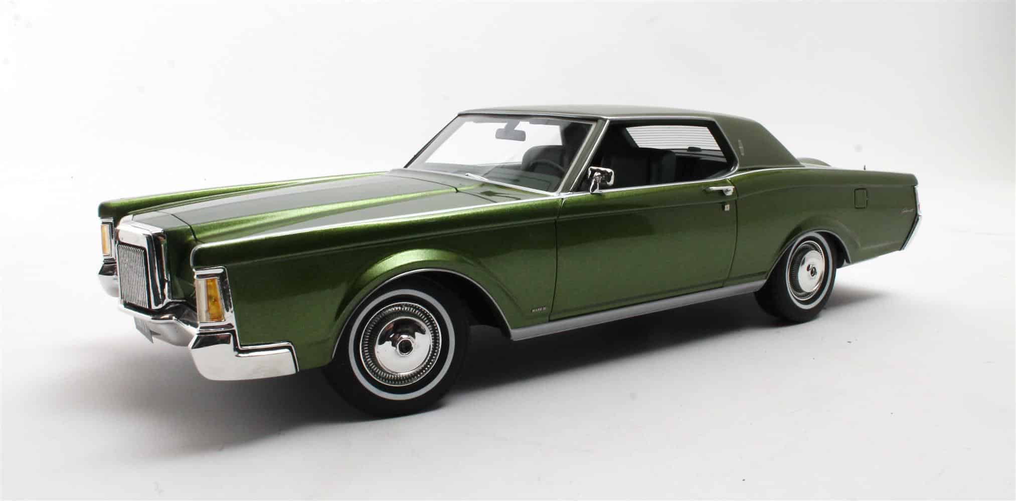 Cult Scale 1:18 Lincoln Continental Mark III 1971 Green Metallic (CML195-1) Limited Edition Resin Model