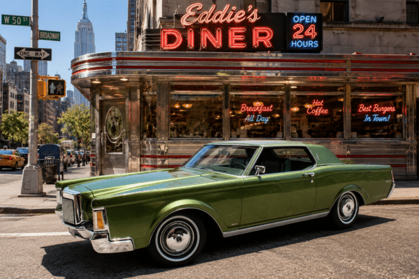 Cult Scale 1:18 Lincoln Continental Mark III 1971 Green Metallic (CML195-1) Limited Edition Resin Model 9 Cult Scale 1:18 Lincoln Continental Mark III 1971 Green Metallic (CML195-1) Limited Edition Resin Model