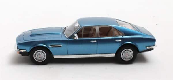 Diecast Model Shop - Model Universe 50 Alternative view of Matrix 1:43 Aston Martin Lagonda Series I Blue Metallic (1974-75) (MX40108-181) Limited Edition Resin Model