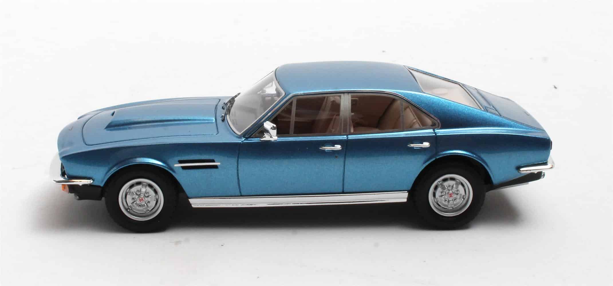 Matrix 1:43 Aston Martin Lagonda Series I Blue Metallic (1974-75) (MX40108-181) Limited Edition Resin Model - Image 2