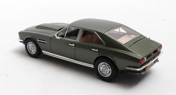 Diecast Model Shop - Model Universe 52 Alternative view of Matrix 1:43 Aston Martin Lagonda Series I Green Metallic (1974-75) (MX40108-182) Limited Edition Resin Model