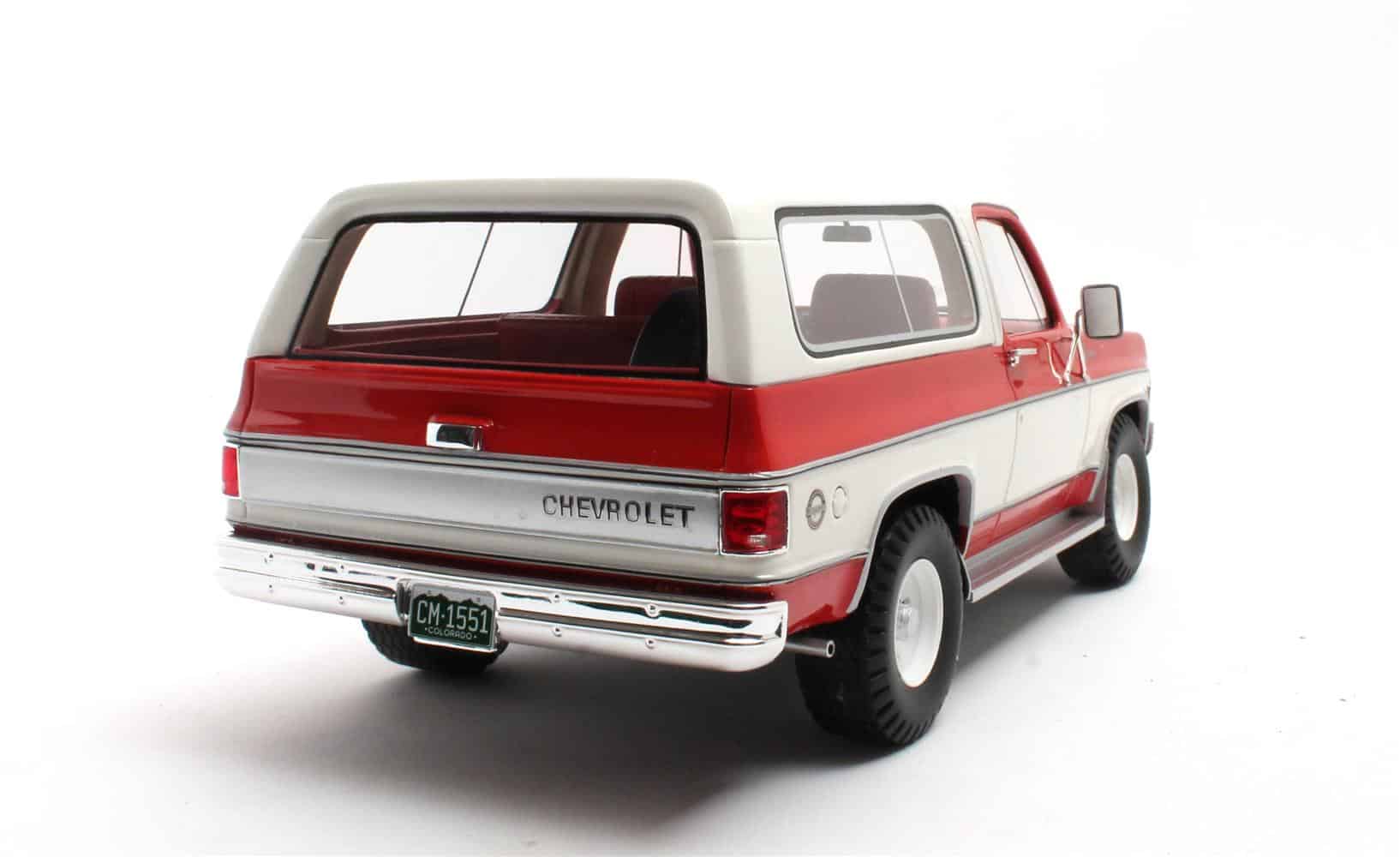 Cult Scale 1:18 Chevrolet Blazer K5 1973-1978 Red/White (CML155-1) Limited Edition Resin Model 2 Cult Scale 1:18 Chevrolet Blazer K5 1973-1978 Red/White (CML155-1) Limited Edition Resin Model - Image 2
